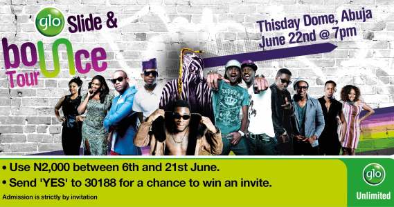 GIST-Glo Bounce concert hits Abuja tomorrow
